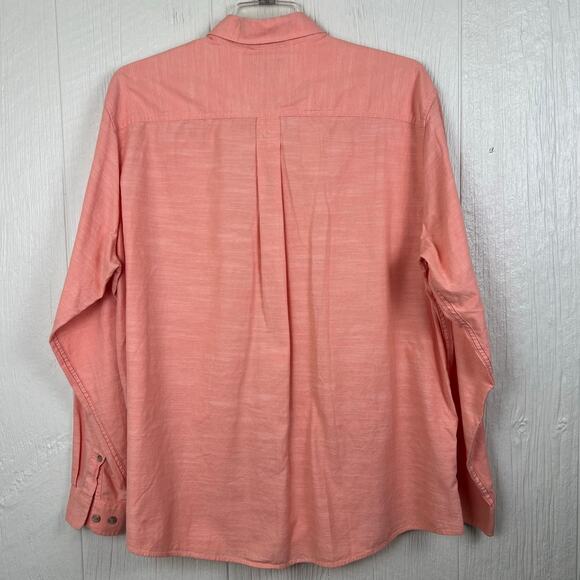 2 Eddie Bauer Shirts men’s 2XL & 2XLT, long sleeve button down Classic fit. NICE - Picture 9 of 11